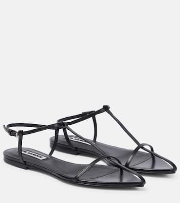 Tripon leather sandals | Jil Sander