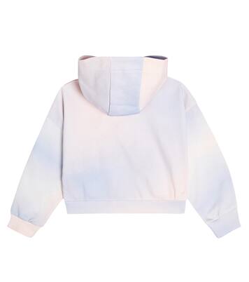 Sweat-shirt à capuche en coton à logo | Balmain Kids