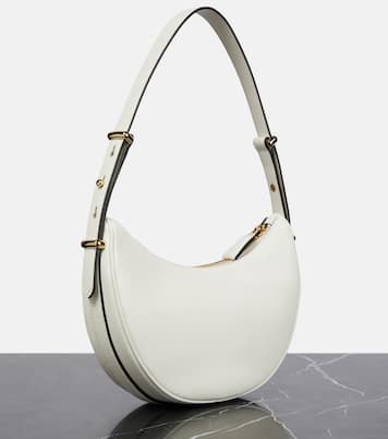 Arqué leather shoulder bag | Prada