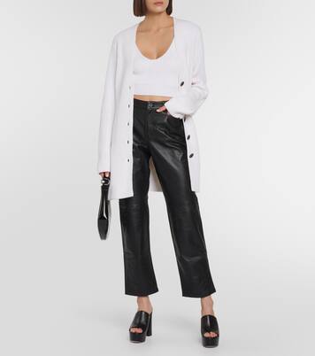 Top White Label en coton et cachemire | Proenza Schouler