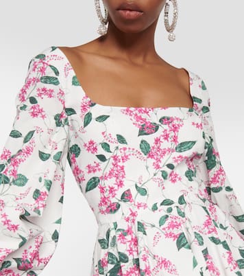 Miniabito Yasmina in cotone con stampa | Emilia Wickstead