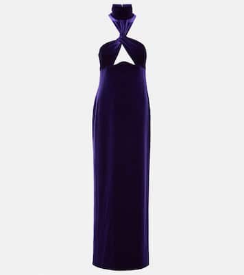 Cleveland velvet gown | Galvan