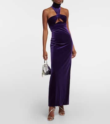 Cleveland velvet gown | Galvan