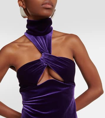 Cleveland velvet gown | Galvan