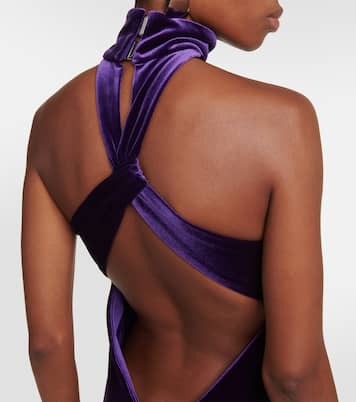 Cleveland velvet gown | Galvan