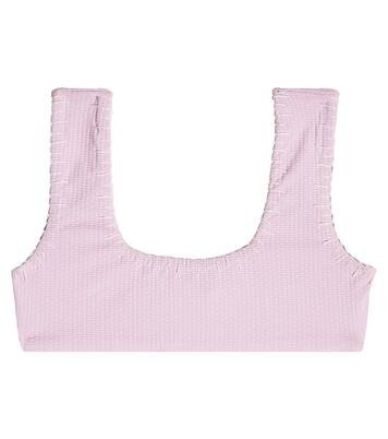 Trulli embroidered bikini top | Marysia Bumby