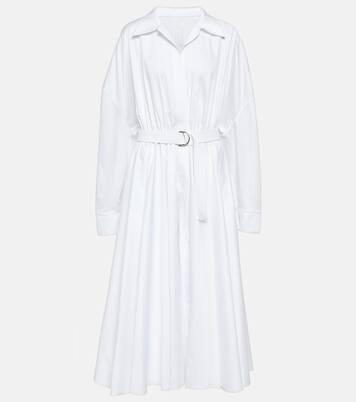 Robe chemise en coton | Norma Kamali