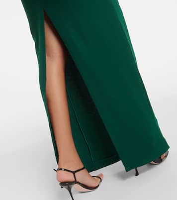 Bustier-Robe Origami aus Wolle | Roland Mouret