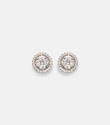 Ohrringe aus 10kt Gelbgold mit Diamanten | Stone and Strand
