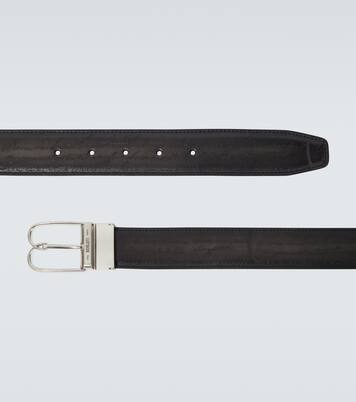 B Volute Scritto reversible leather belt | Berluti