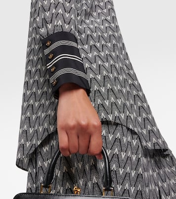 Bluse Acacia aus einem Seidengemisch | Veronica Beard