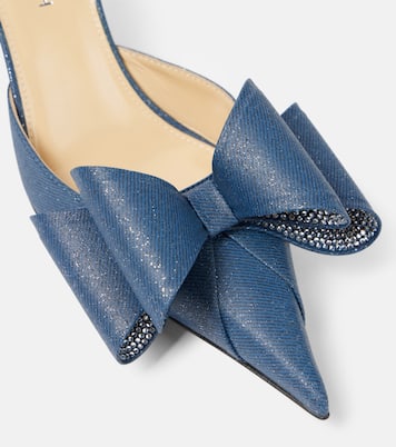 Escarpins Le Cadeau 65 en denim | Mach & Mach