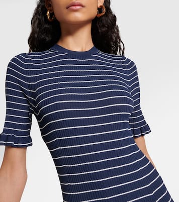 Robe longue Delpini rayée | Altuzarra