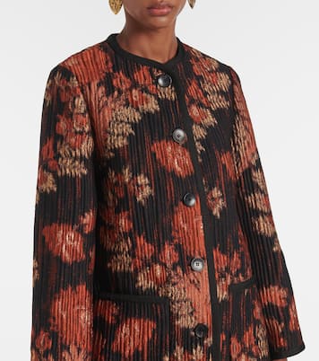 Abrigo en jacquard floral | Etro