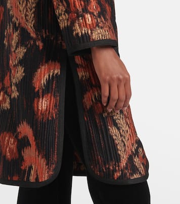 Abrigo en jacquard floral | Etro