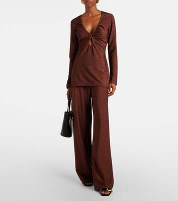 Pantalon ample à taille haute | Johanna Ortiz