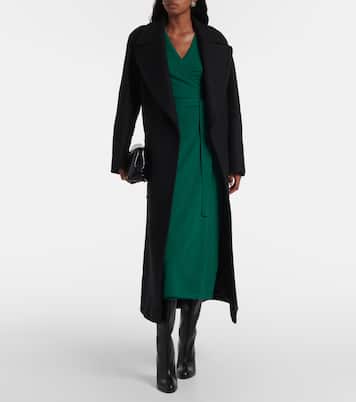 Wickelkleid Astrid aus Wolle und Kaschmir | Diane von Furstenberg