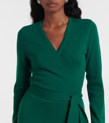 Wickelkleid Astrid aus Wolle und Kaschmir | Diane von Furstenberg