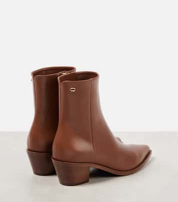 Botines Kinney 45 de piel | Gianvito Rossi