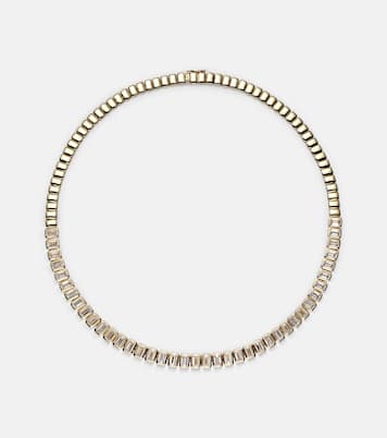 Choker Large in oro 18kt con diamanti | Anita Ko