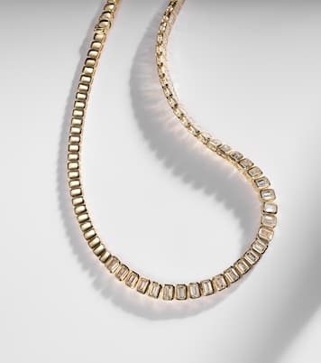 Choker Large in oro 18kt con diamanti | Anita Ko