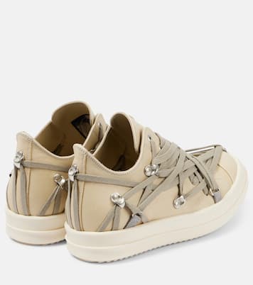 Sneakers Hollywood Megalace aus Veloursleder | Rick Owens
