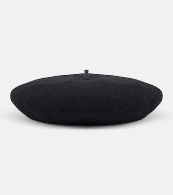 Monili Beads wool beret | Brunello Cucinelli