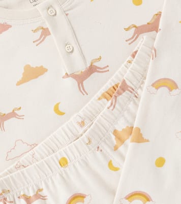 Wilhelm printed cotton-blend pajamas | Liewood