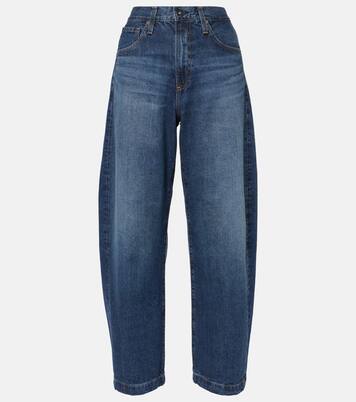 High-Rise Barrel Jeans | AG Jeans