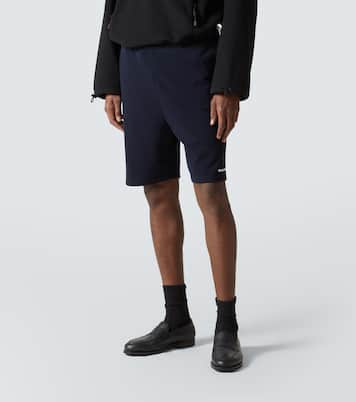 Jersey cotton Bermuda shorts | Miu Miu