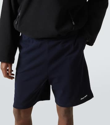 Jersey cotton Bermuda shorts | Miu Miu