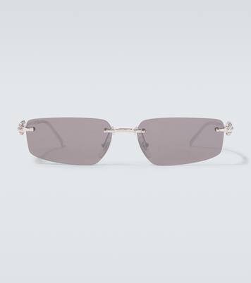 Eckige Sonnenbrille Clash De Cartier | Cartier Eyewear Collection
