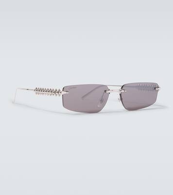 Eckige Sonnenbrille Clash De Cartier | Cartier Eyewear Collection