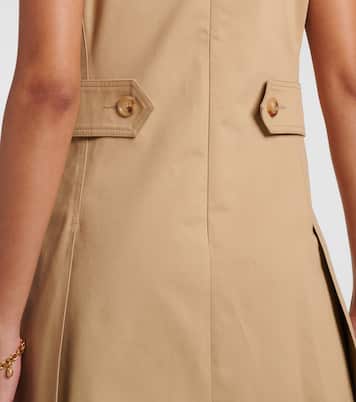 Cotton satin minidress | Chloé