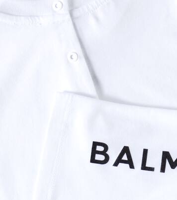 Logo cotton T-shirt | Balmain Kids