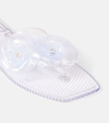 Silicone Flower sandals | Coperni