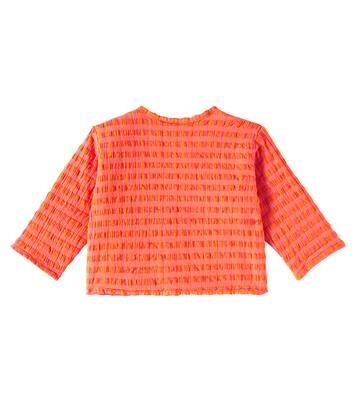 Baby Vichy padded cotton-blend jacket | Bobo Choses