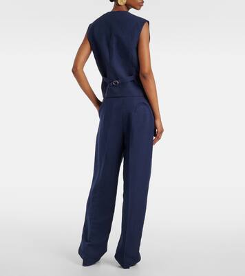 Gilet Feral in lino e seta | Blazé Milano