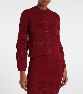 Cardigan aus Häkelstrick | Elie Saab