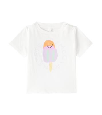 Baby printed cotton jersey T-shirt | Stella McCartney Kids