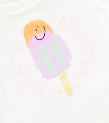 Baby printed cotton jersey T-shirt | Stella McCartney Kids