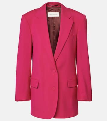 Oversize-Blazer aus Wolle und Mohair | Dries Van Noten