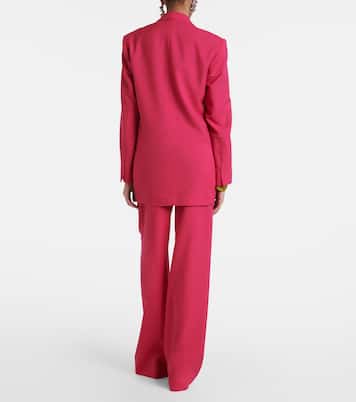 Oversize-Blazer aus Wolle und Mohair | Dries Van Noten