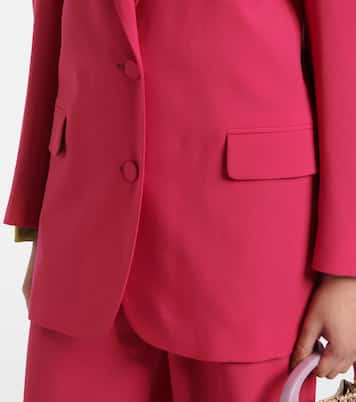 Oversize-Blazer aus Wolle und Mohair | Dries Van Noten