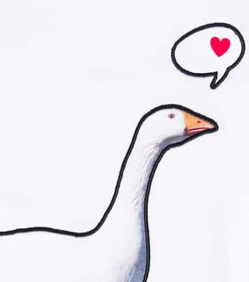 Printed cotton jersey T-shirt | Moschino Kids