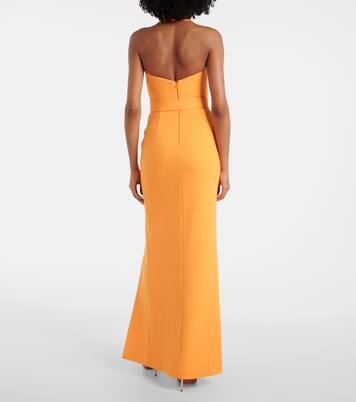 Robe longue en crêpe | Rebecca Vallance