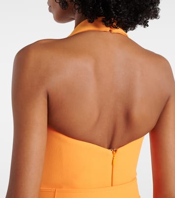 Robe longue en crêpe | Rebecca Vallance