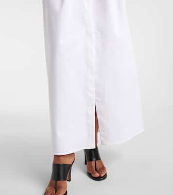 Cotton-blend gabardine maxi skirt | Max Mara