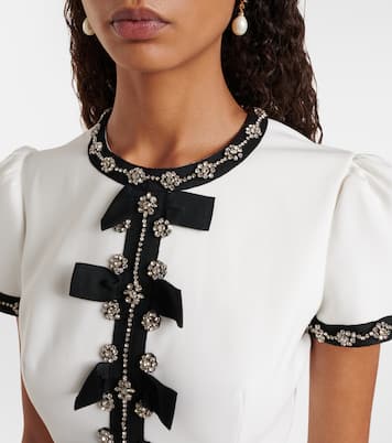 Robe midi Bisou à cristaux | Jenny Packham