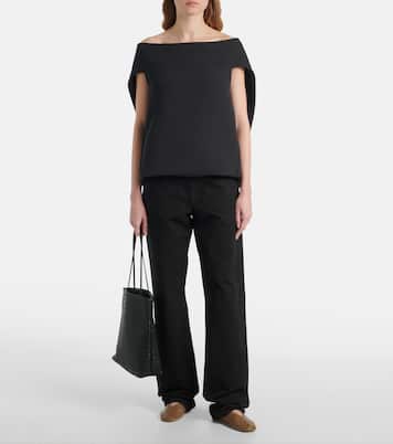 Ballerines Stella en cuir | The Row